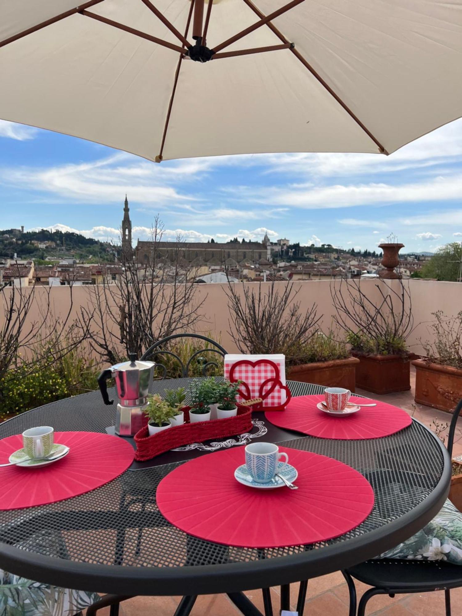 Bianca'S Home-Breathtaking Terrace 360° View Of Firenze Kültér fotó