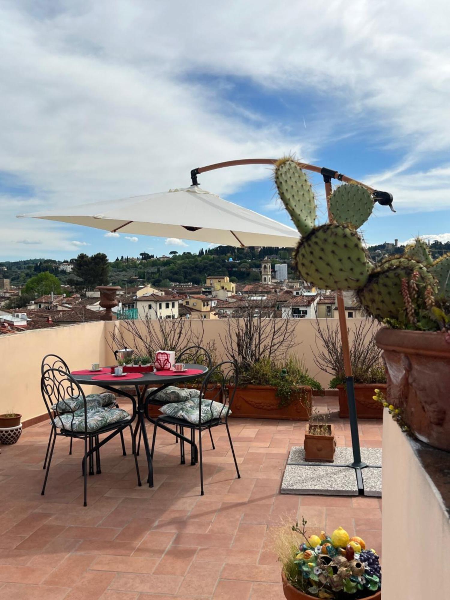 Bianca'S Home-Breathtaking Terrace 360° View Of Firenze Kültér fotó