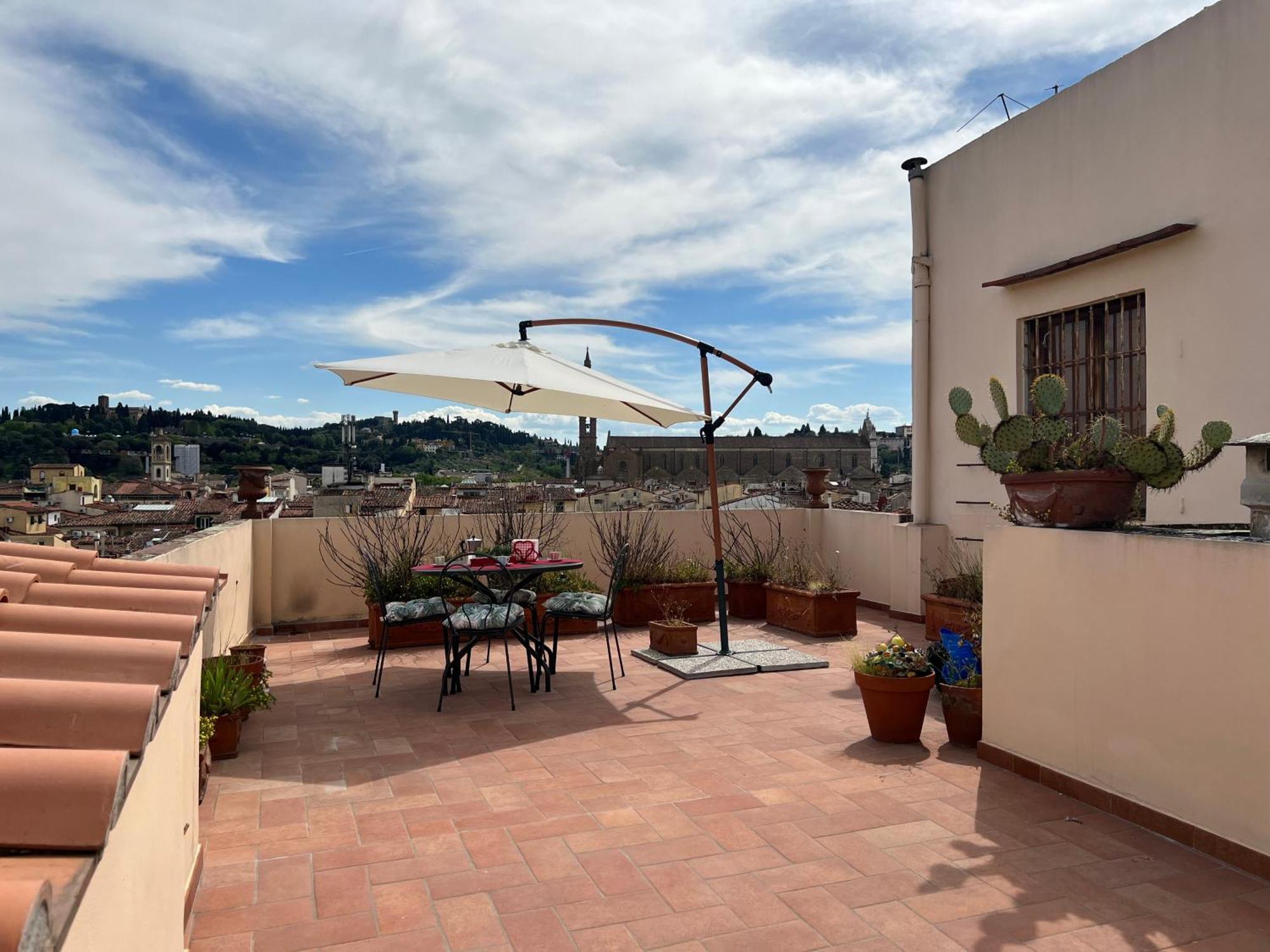 Bianca'S Home-Breathtaking Terrace 360° View Of Firenze Kültér fotó